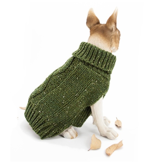 Pet Twist Knitted Warm Pullover Sweater - Picture 5 of 10